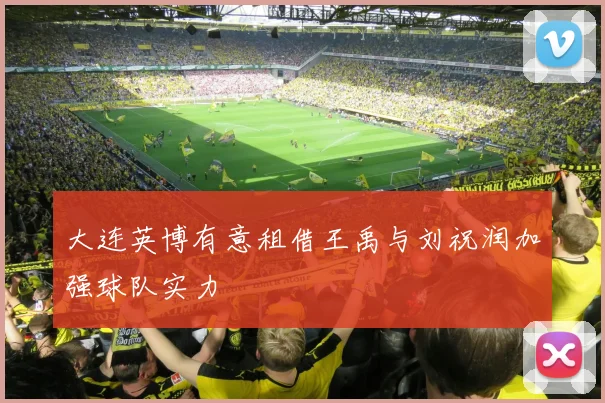 大连英博有意租借王禹与刘祝润加强球队实力
